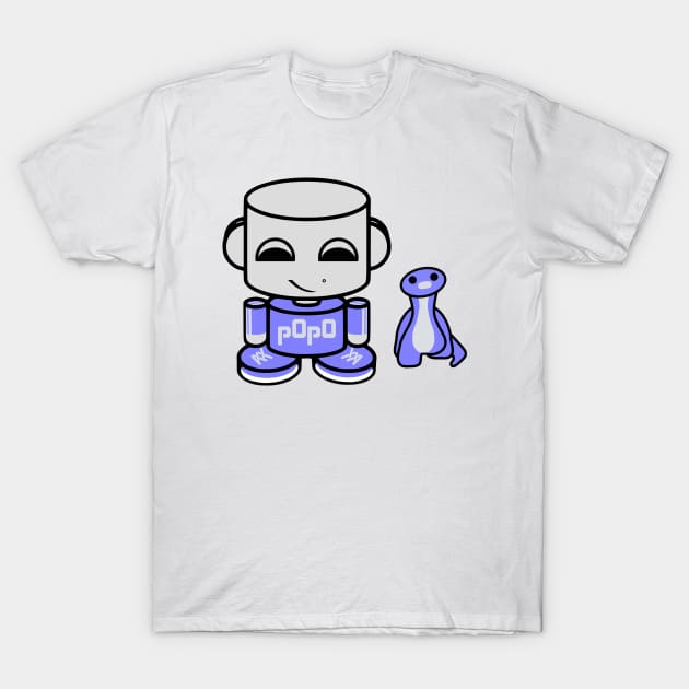 Popo & Rawr O'BABYBOT Toy Robot T-Shirt by Village Values